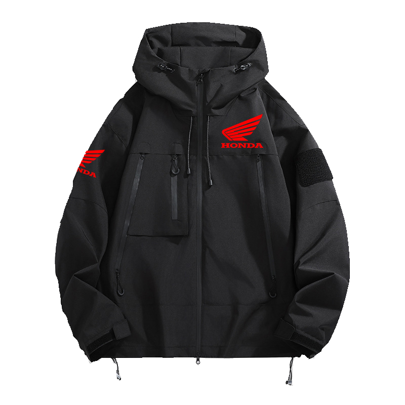 Cycling Rain Jacket Commute - Honda Logo Bike Wind Jacket 2026