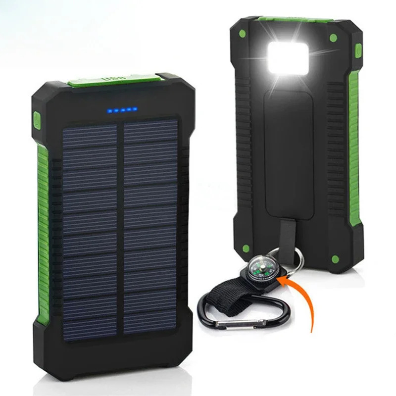 20000mah Portable Solar Power  - Usb Charger Dynamo recension och pris