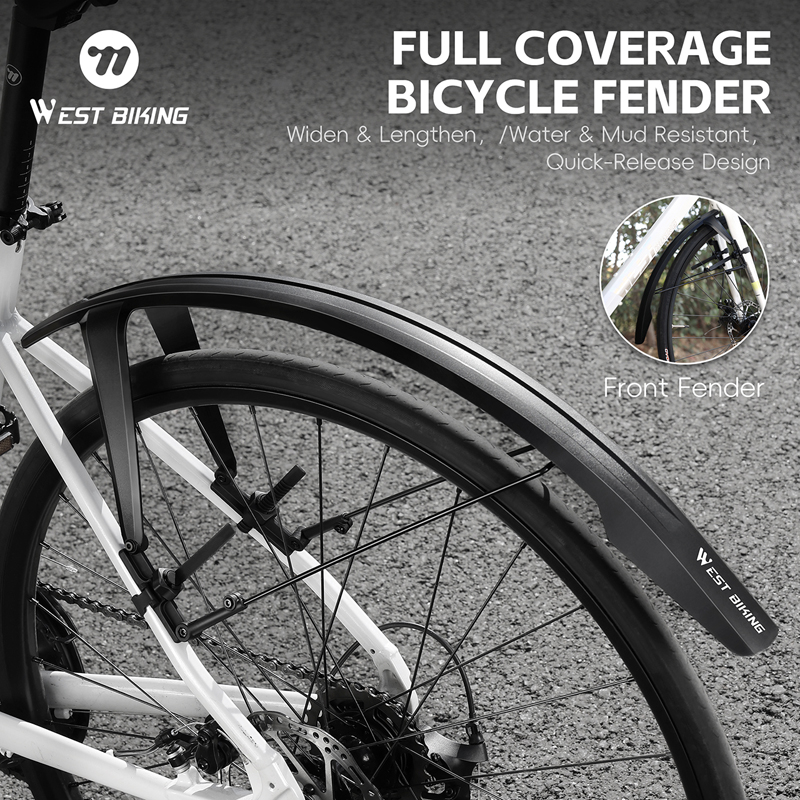 WEST BIKING Bike Fender Set 2P - Fender Mudguard Set recension och pris