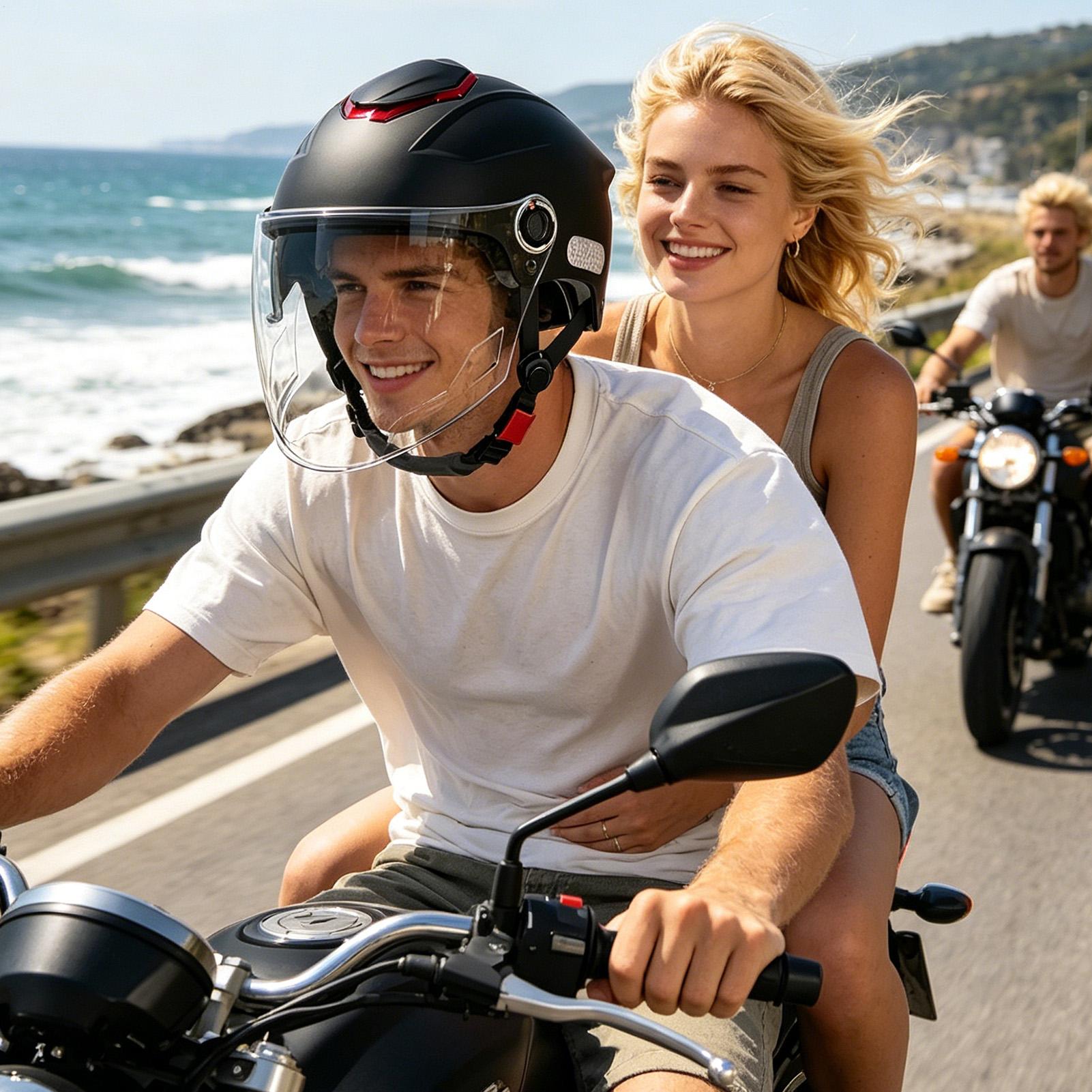 Motorcycle Helmet Breathable S - Cycling Commute Gear recension och pris