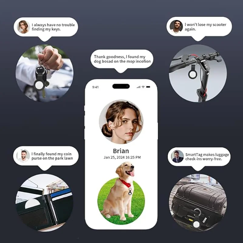 CD Bluetooth Airtags Tracker W - Cycling Commute Backpack recension och pris