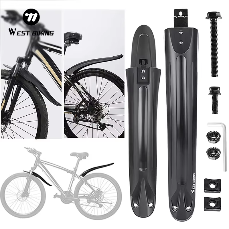 WEST BIKING Mountain Bike Fend - Fender Mudguard Set recension och pris