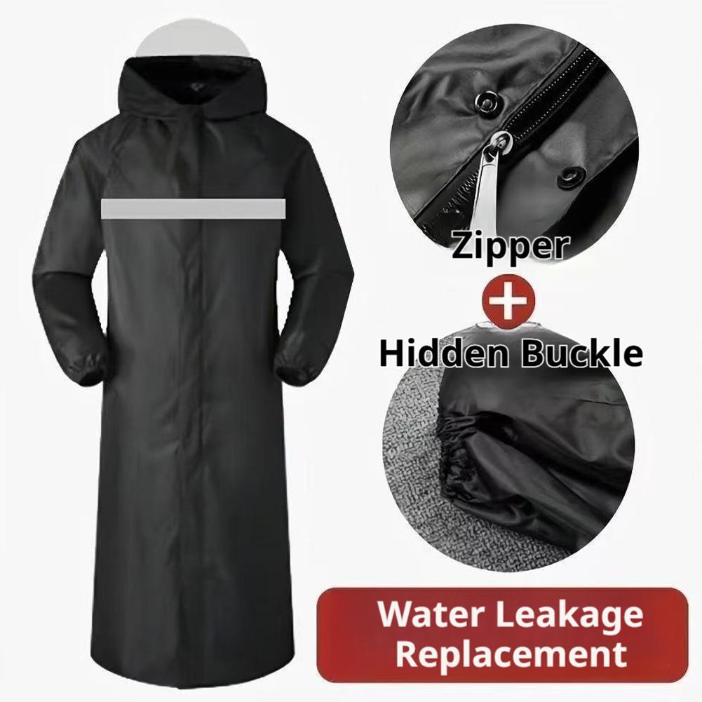 Unisex Full-Body Raincoat with - Cycling Commute Rain recension och pris