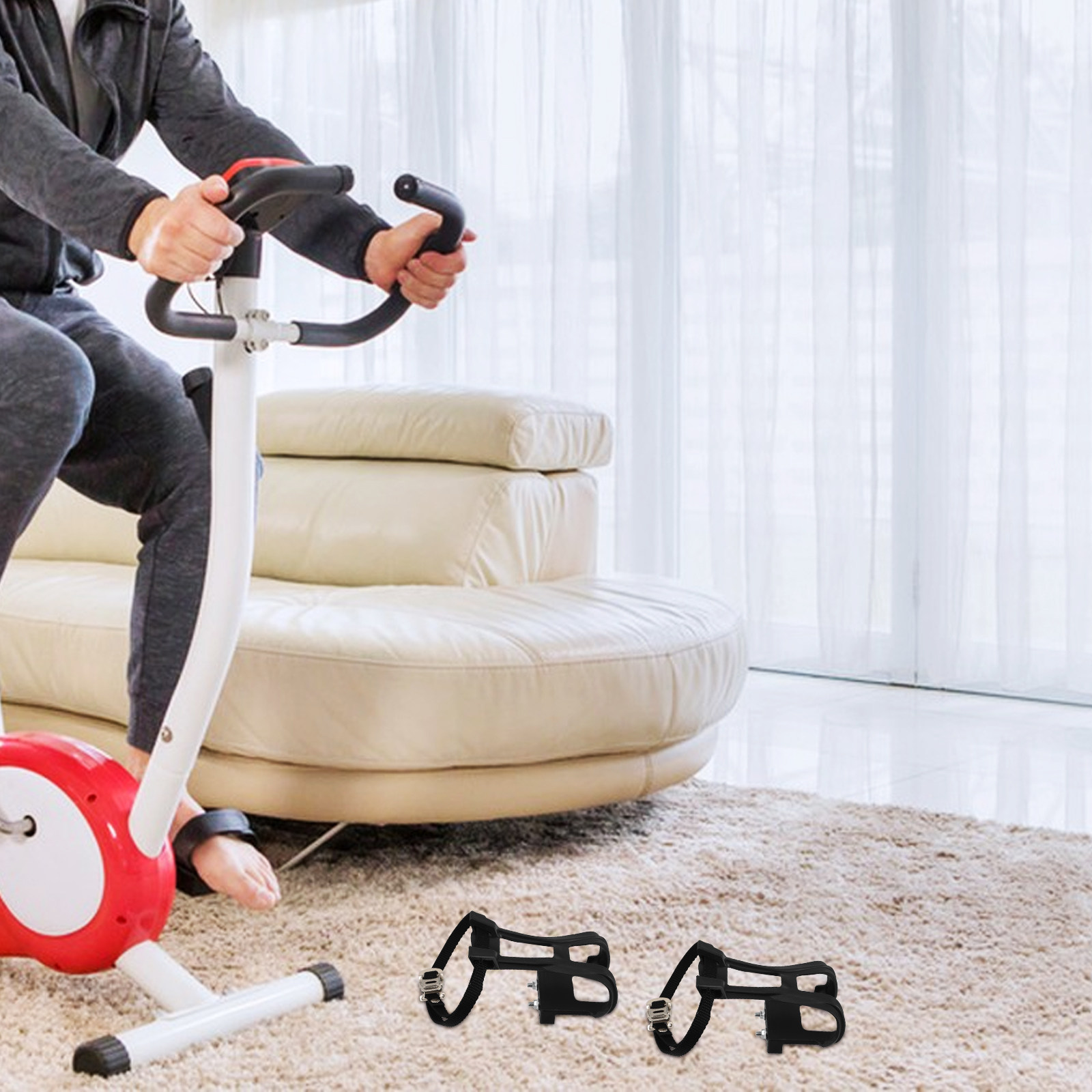 2Pcs Fixed Gear Bike Pedal Toe - Cycling In City recension och pris