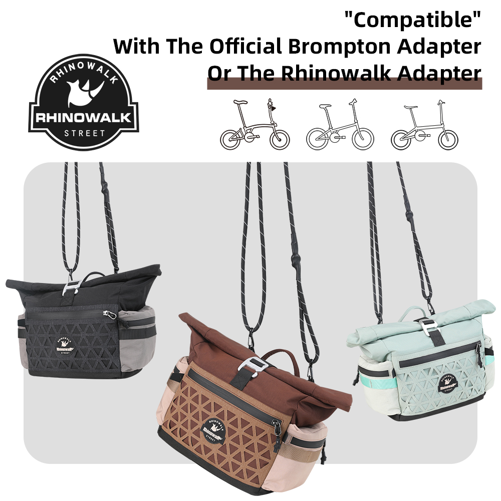 Rhinowalk Folding Bike Handleb - Cycling Commute Backpack recension och pris