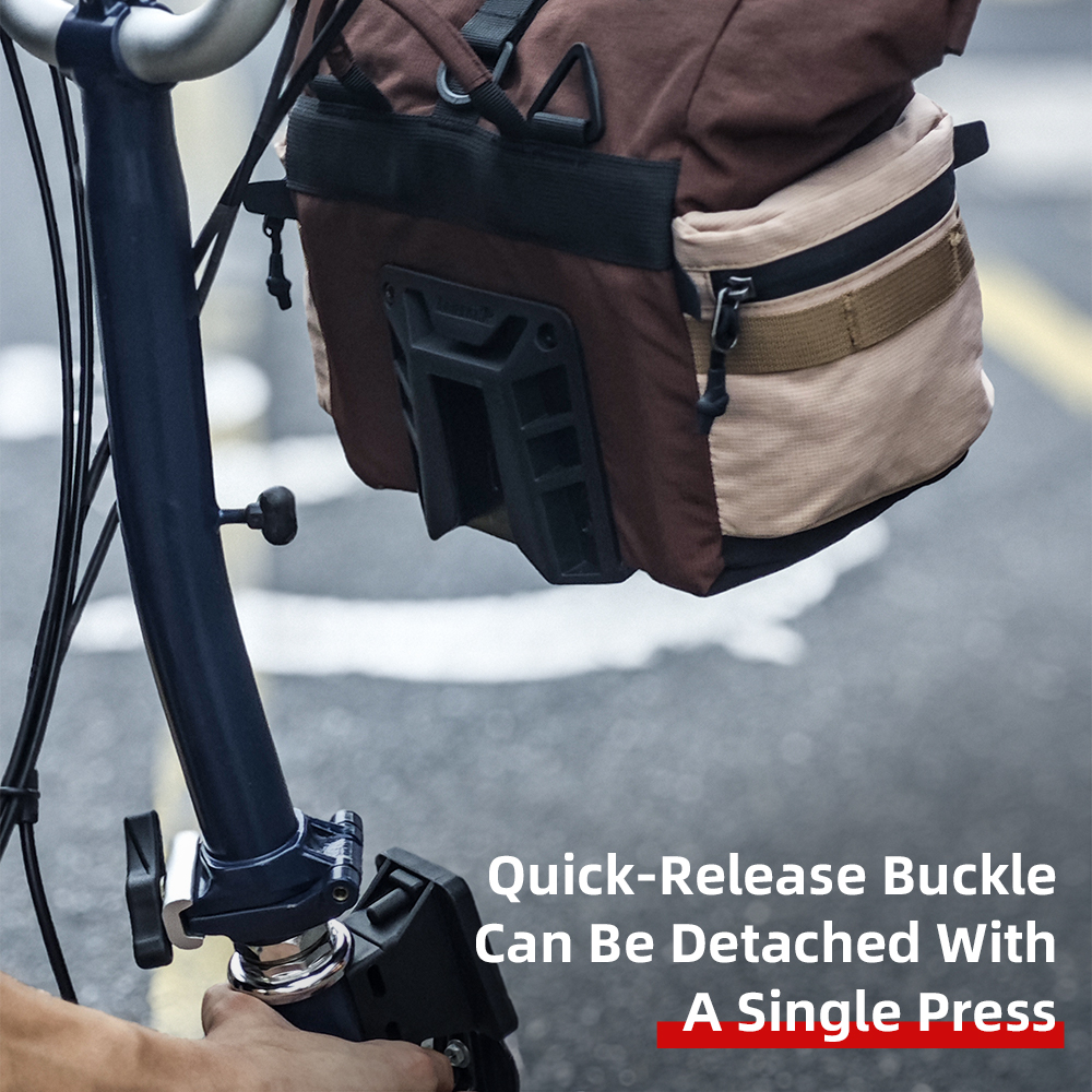 Rhinowalk Folding Bike Handleb - Cycling Commute Backpack recension och pris