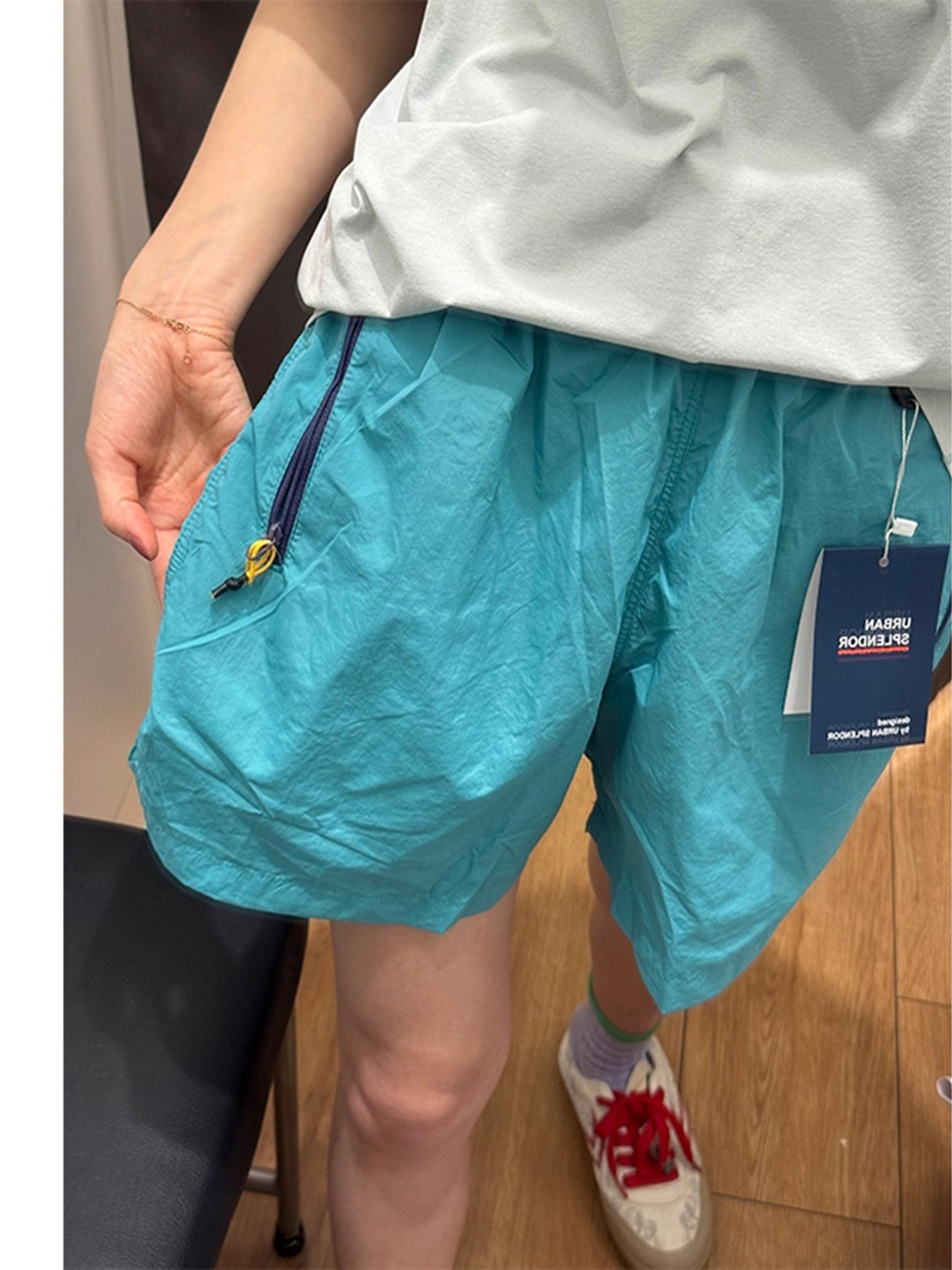 Lake Blue Quick Dry Sports Sho - Cycling Commute Pants recension och pris