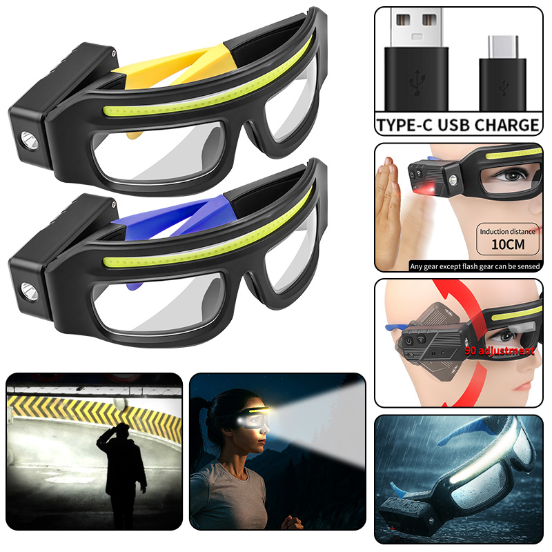 2 in 1 Glasses Headlamp Motion - Cycling To Work recension och pris