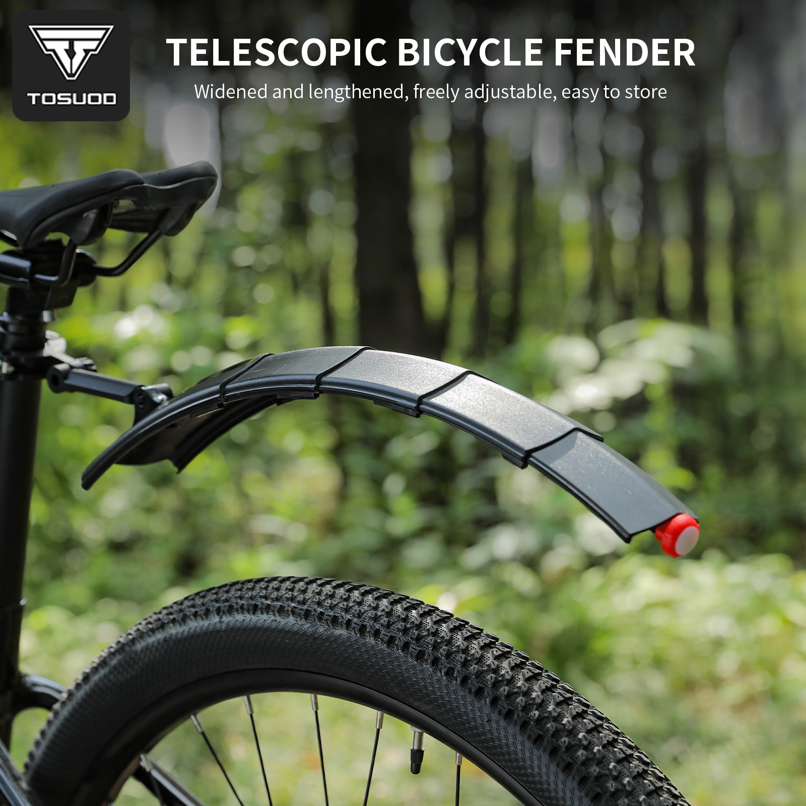 TOSUOD Widen Lengthen Bike Fen - Fender Mudguard Set recension och pris