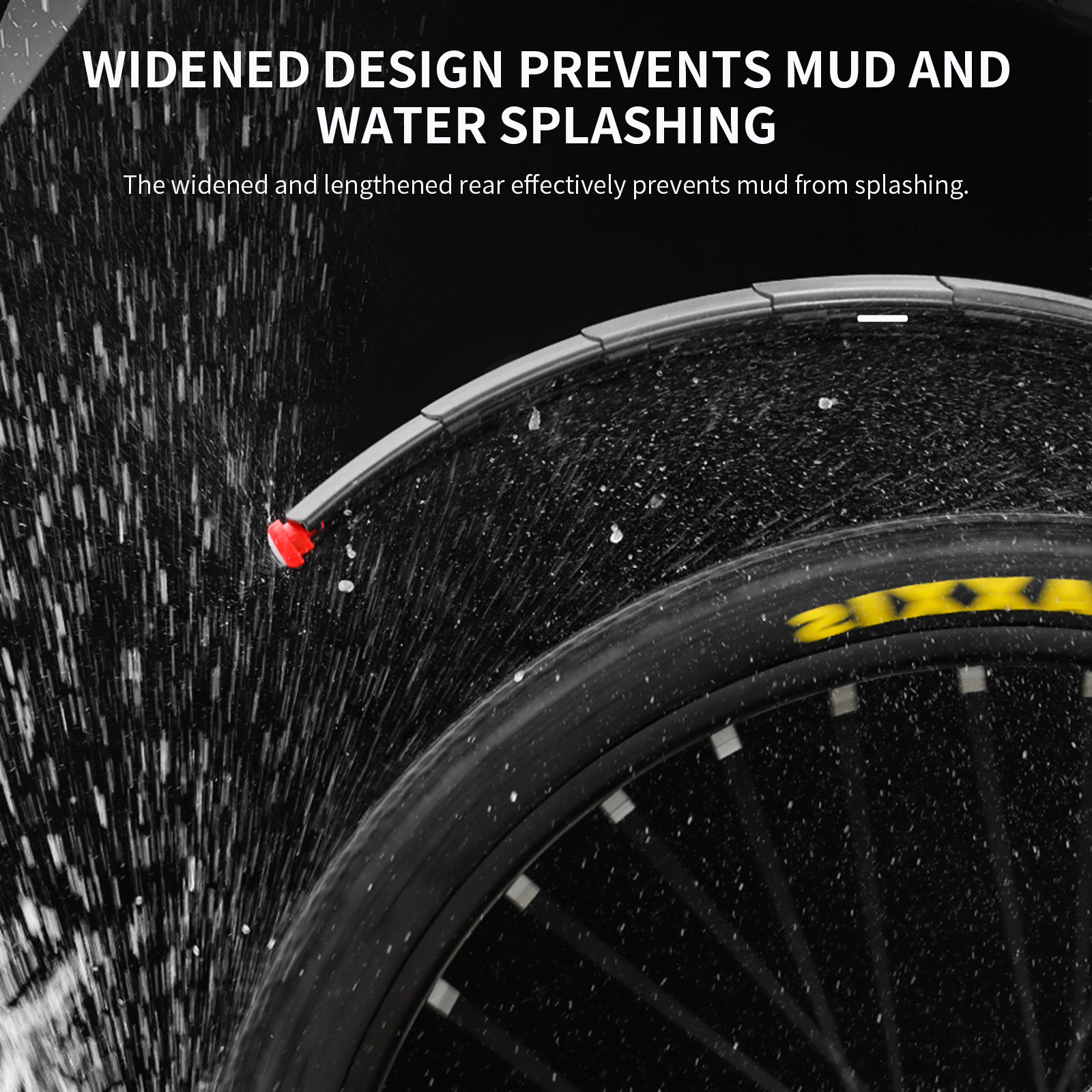 TOSUOD Widen Lengthen Bike Fen - Fender Mudguard Set recension och pris