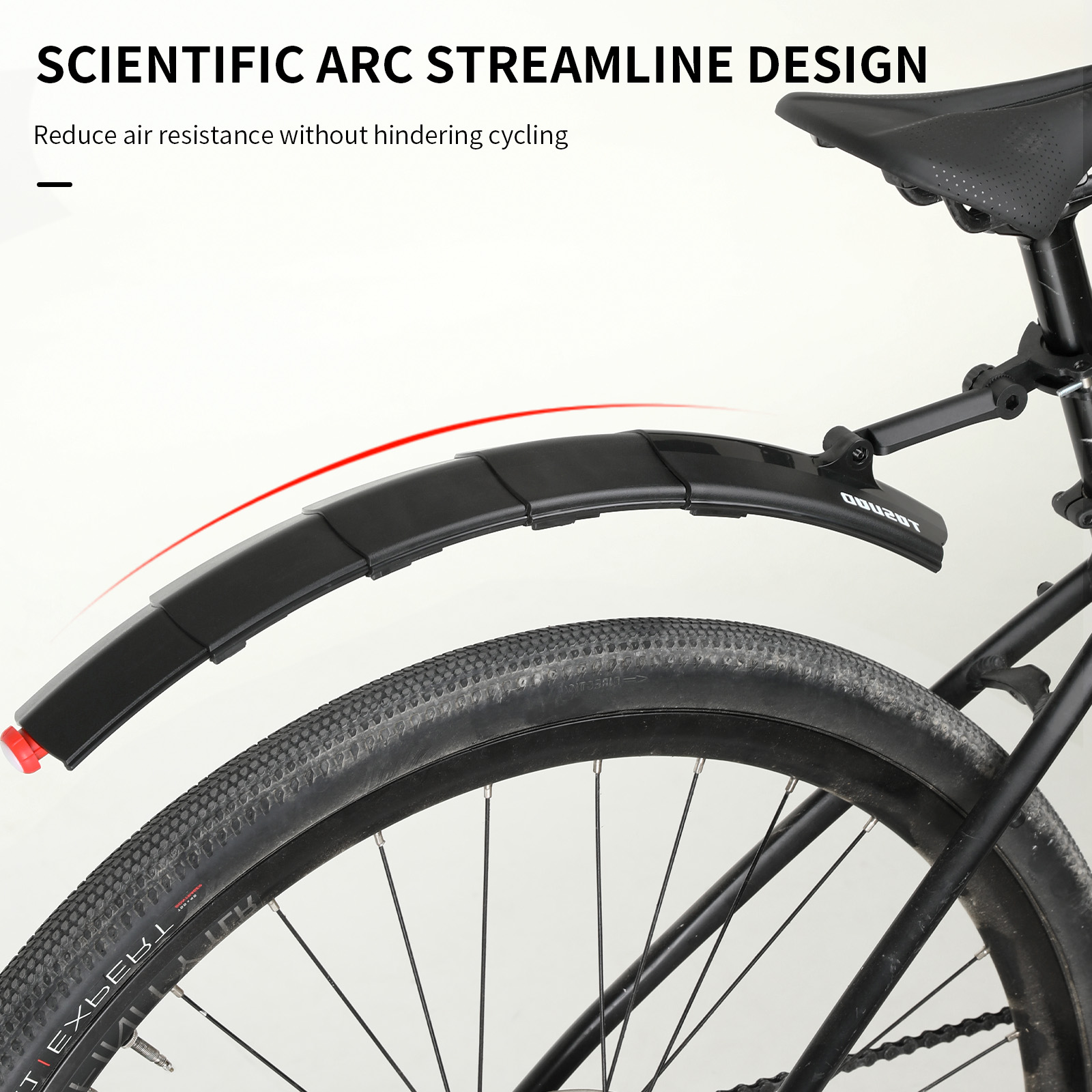TOSUOD Widen Lengthen Bike Fen - Fender Mudguard Set recension och pris