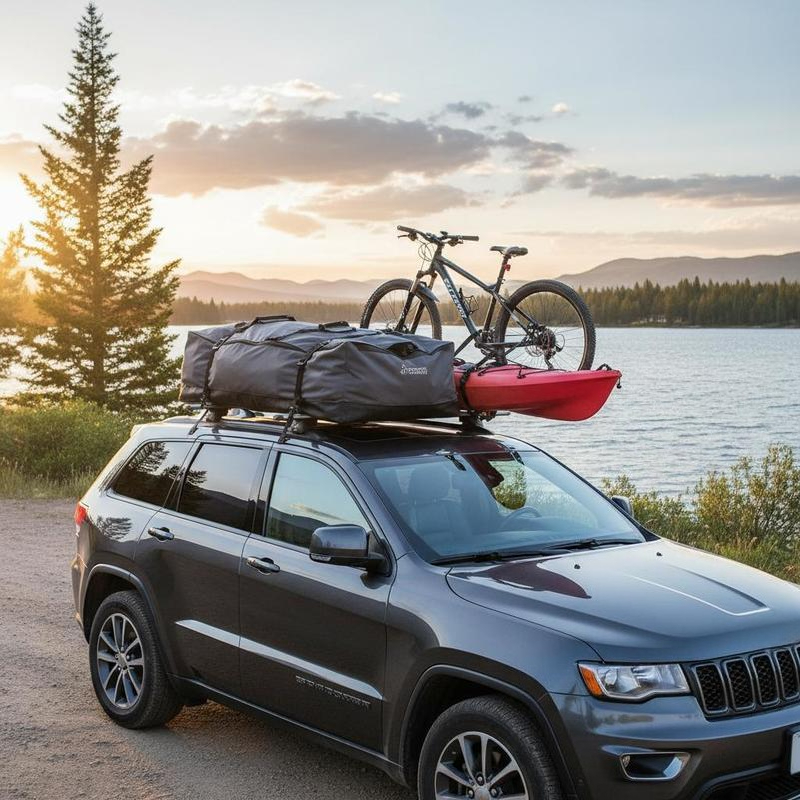 Free Shipping-Luggage Carrier  - Cargo Rack Aluminum recension och pris