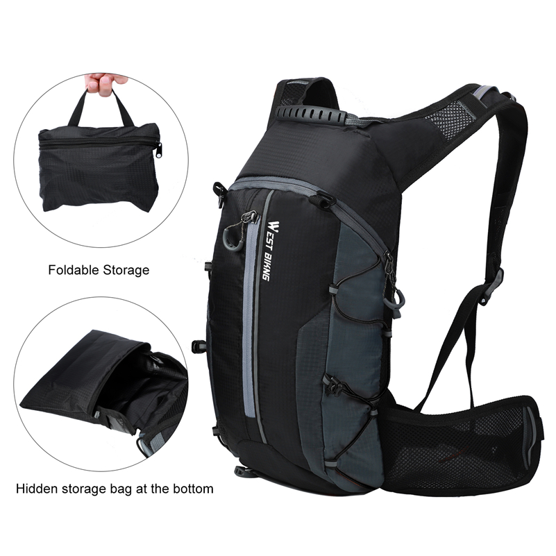 WEST BIKING Outdoor Water Repe - Cycling Commute Backpack recension och pris