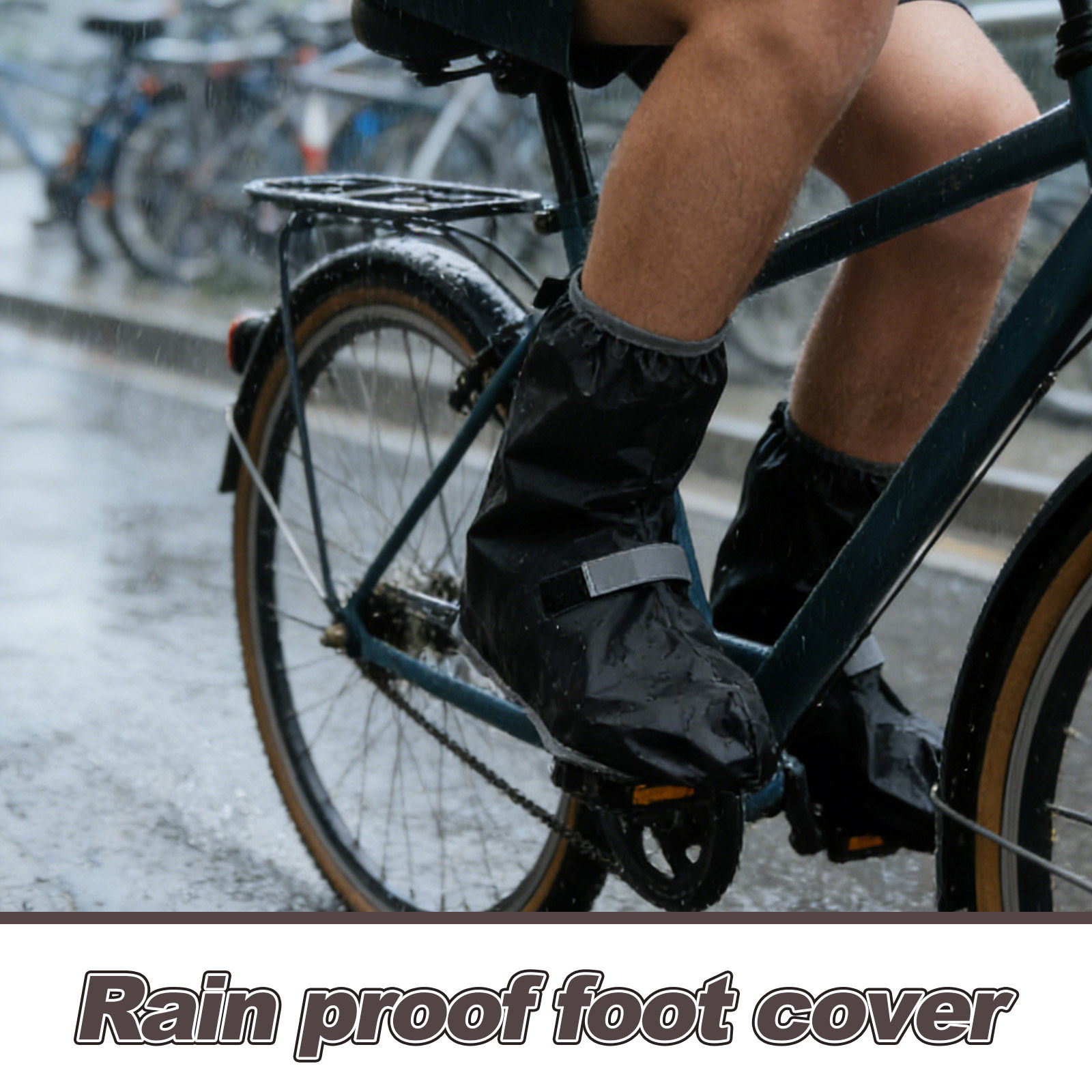 1Pair Waterproof Rain Shoe Cov - Cycling Commute Rain recension och pris