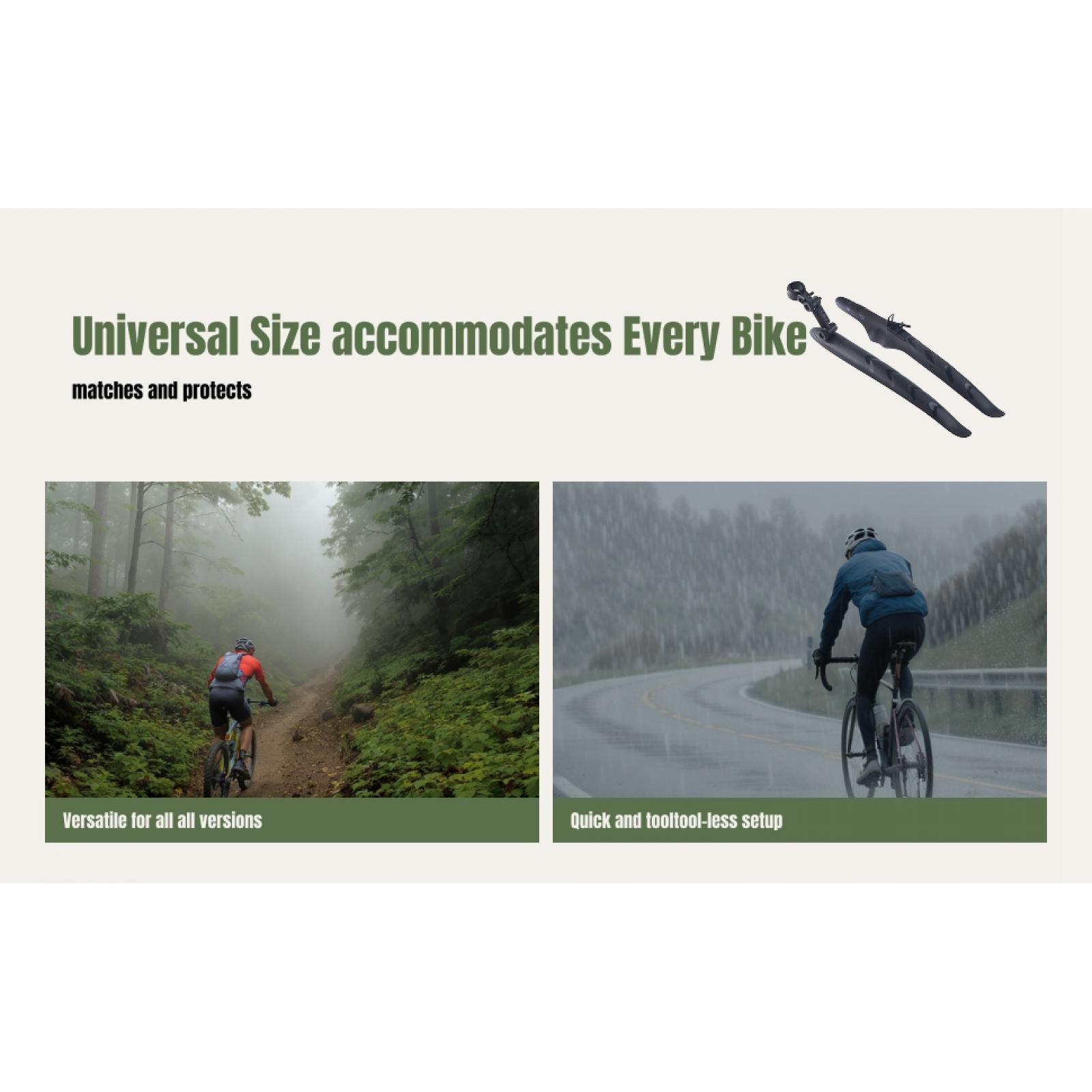 Bike Mudguard Bicycle Fender 7 - Fender Mudguard Set recension och pris