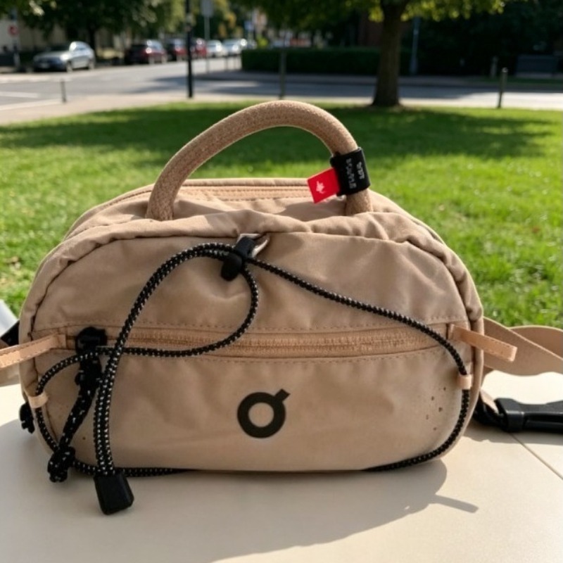 Trendy Nylon Small Square Bag  - Cycling Commute Bag recension och pris