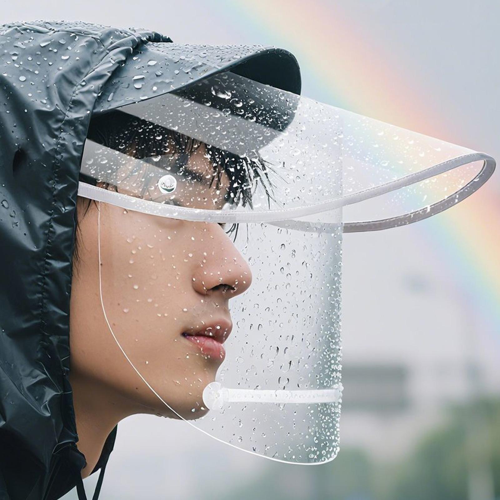 Rainproof Face Shield Clear Wi - Cycling Commute Rain recension och pris
