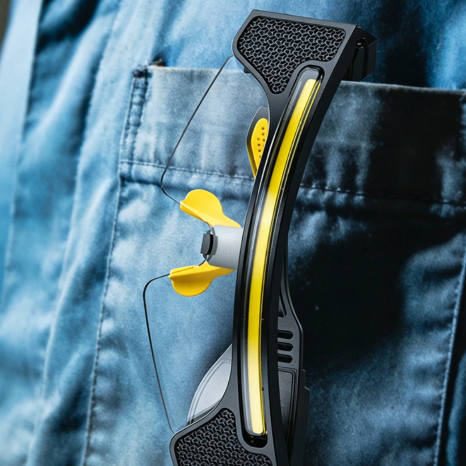 Curved-Fit LED Glasses Black F - Cycling To Work recension och pris