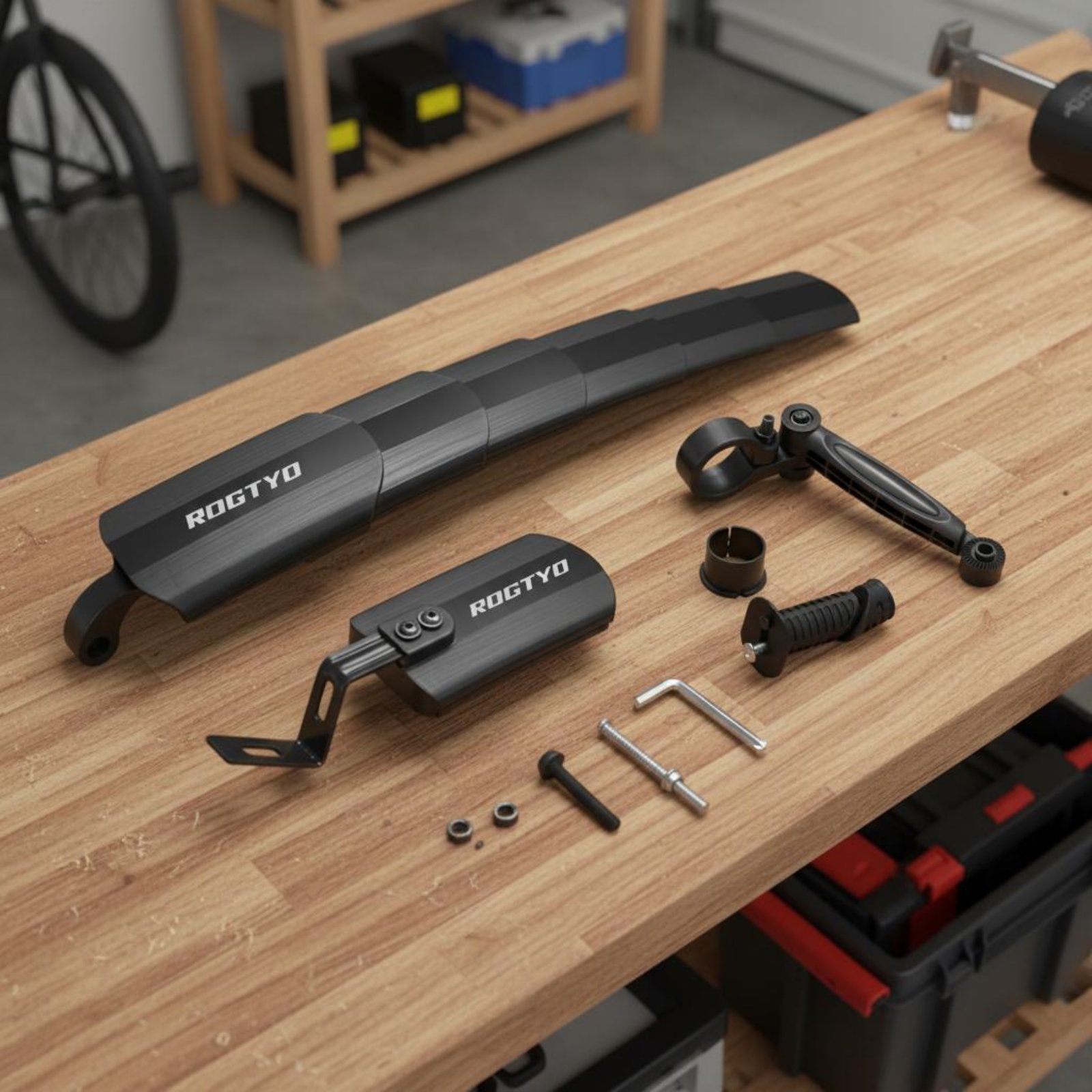 Retractable Bike Mudguard Fold - Fender Mudguard Set recension och pris