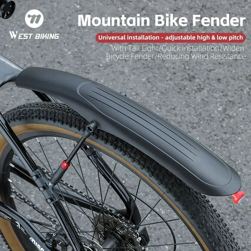 WEST BIKING Mountain Bike Fend - Fender Mudguard Set recension och pris