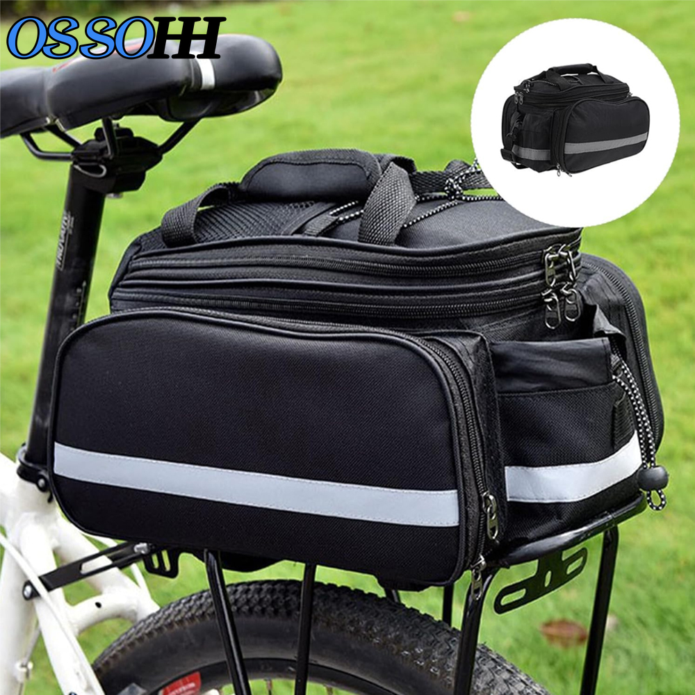Bike Bags Bicycle Trunk Bag 27 - Cycling Commute Rain recension och pris