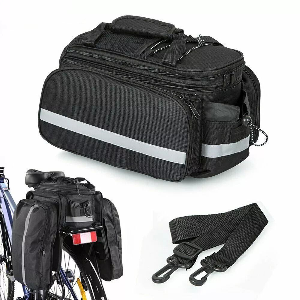 Bike Bags Bicycle Trunk Bag 27 - Cycling Commute Rain recension och pris