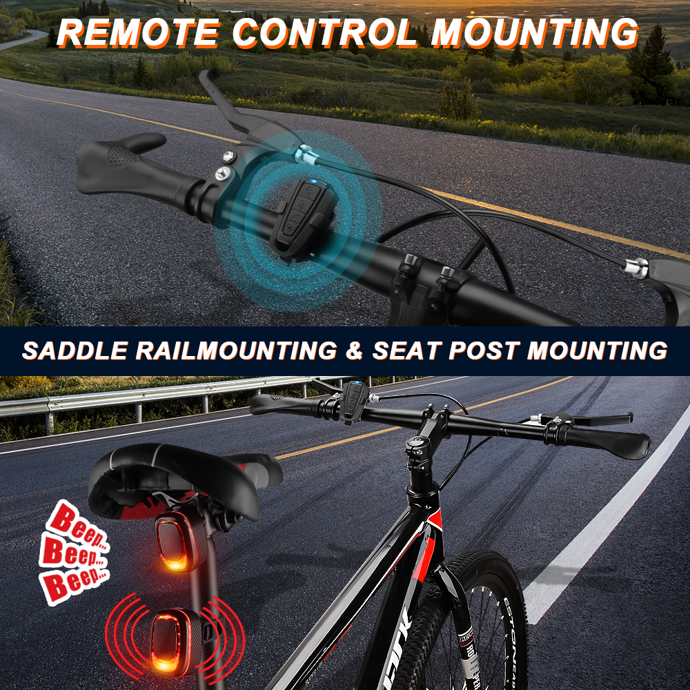 Elecpow A6Pro Bicycle Tailligh - Bike Light Front Rear recension och pris
