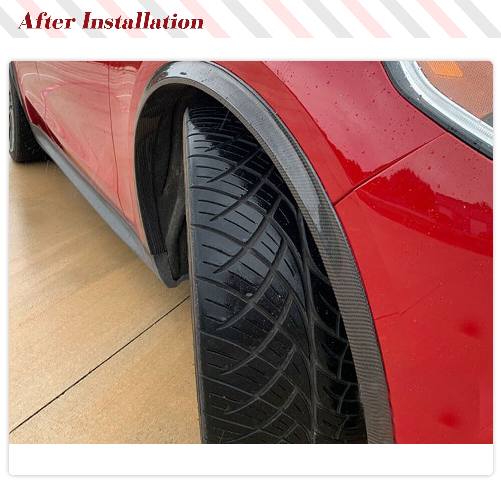 Car Wheel Arches For Alfa Rome - Fender Mudguard Set recension och pris