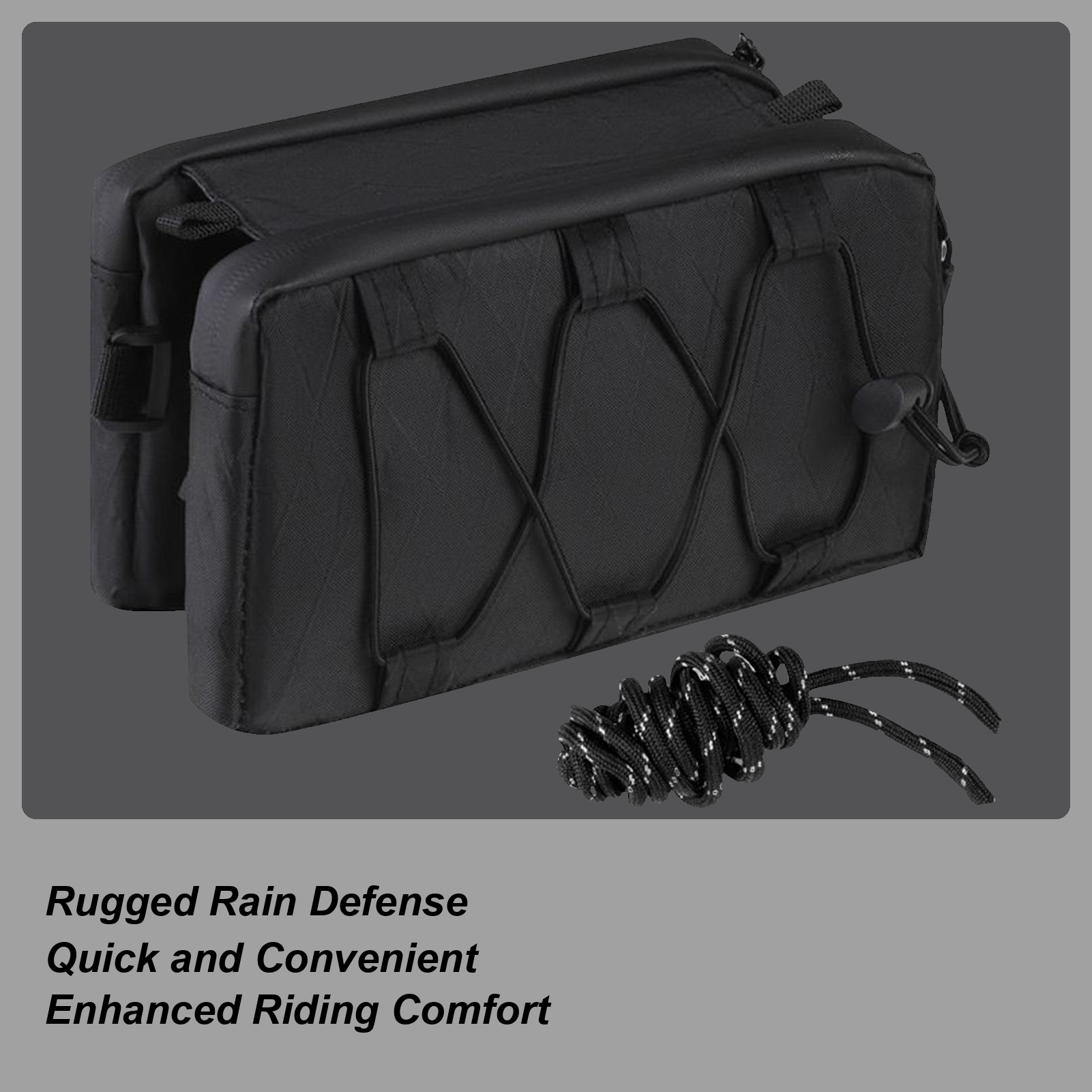 Bike Top Tube Bag Bicycle Fram - Cycling Commute Gear recension och pris