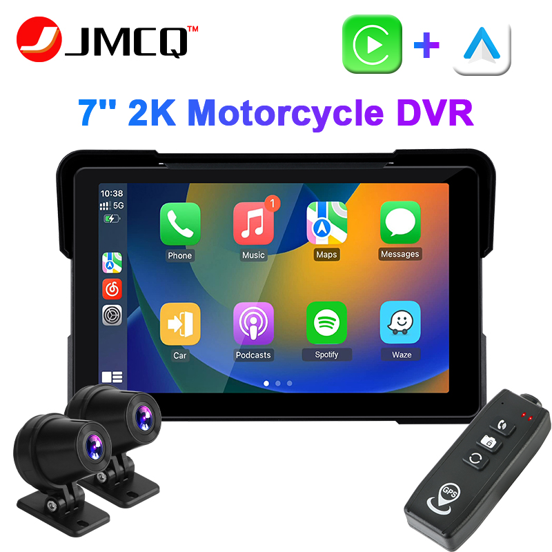JMCQ 7inch 2K Motorcycle DVR I - Cycling To Work recension och pris