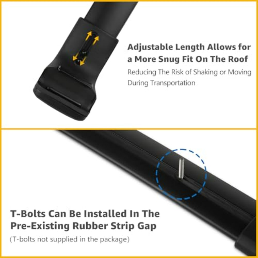 Roof Rack Cross Bars Compatibl - Cargo Rack Aluminum recension och pris