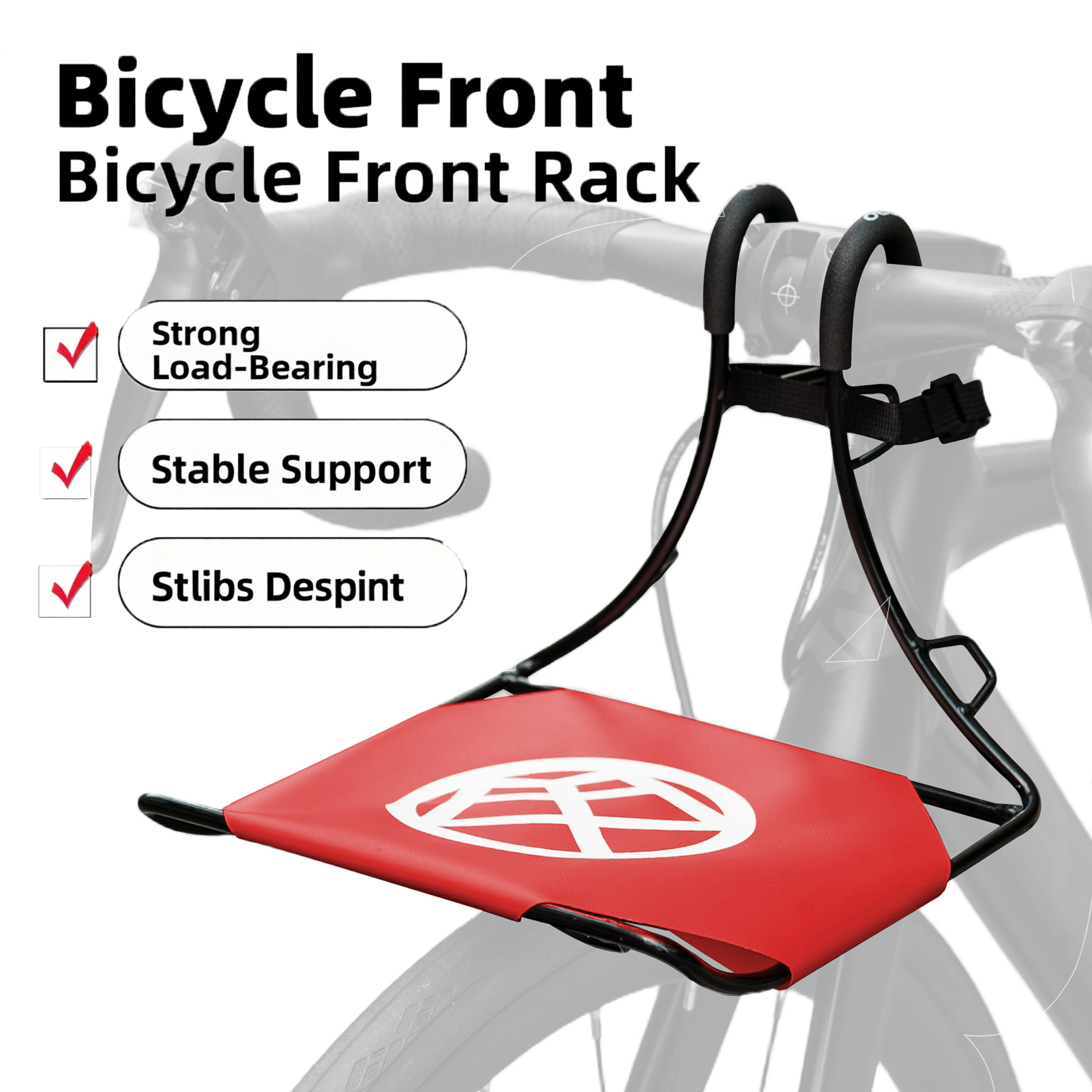 OFFBONDAGE Bicycle Front Rack  - Cargo Rack Aluminum recension och pris
