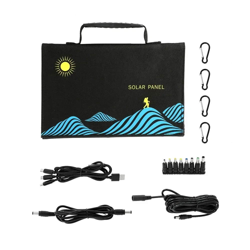 2024 New Portable Solar Panel  - Usb Charger Dynamo recension och pris