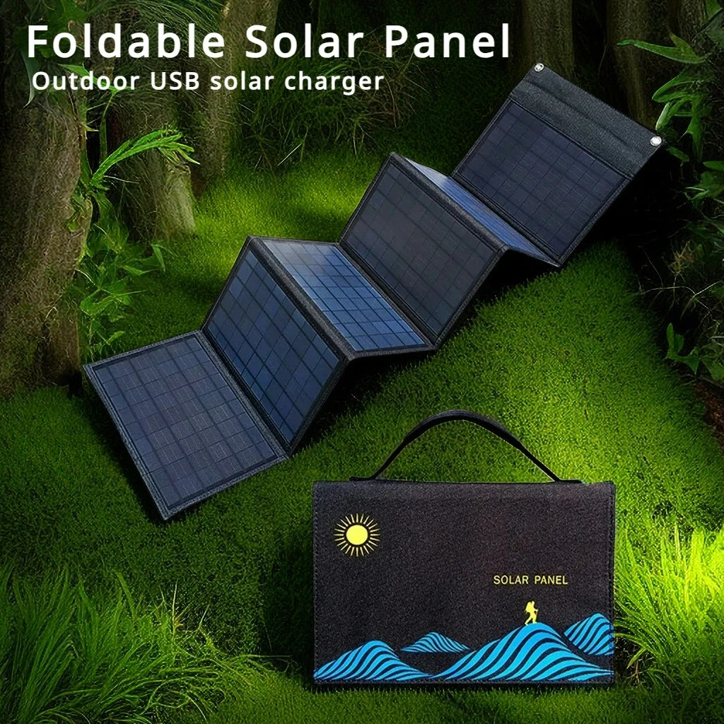 2024 New Portable Solar Panel  - Usb Charger Dynamo recension och pris