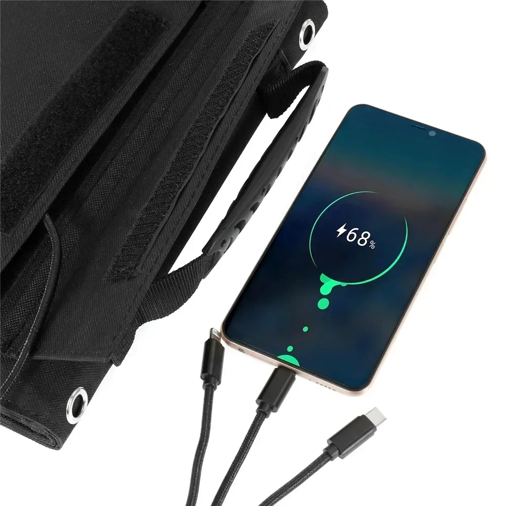 2024 New Portable Solar Panel  - Usb Charger Dynamo recension och pris