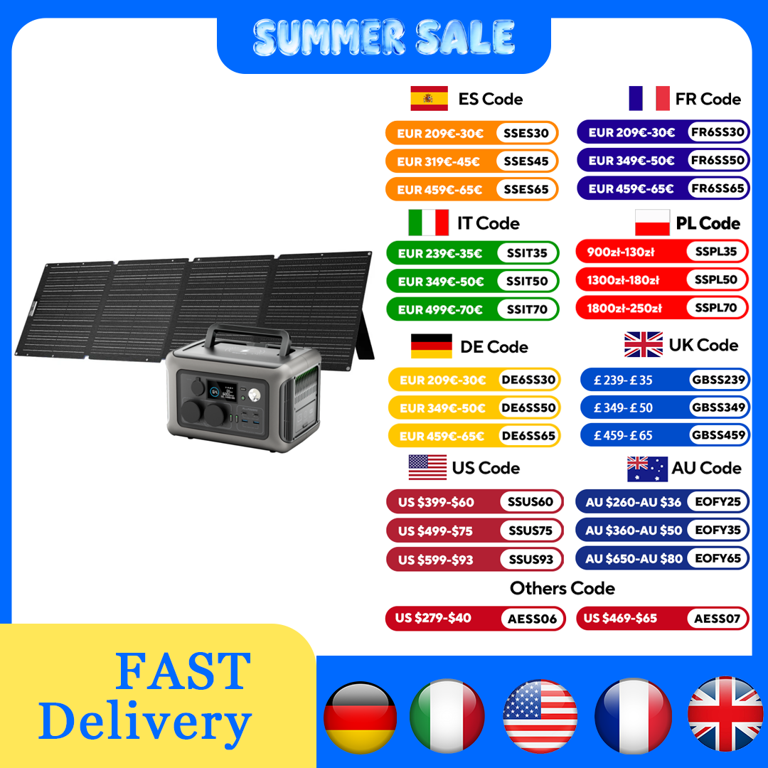 ALLPOWERS R600 299Wh 600W LiFe - Usb Charger Dynamo recension och pris