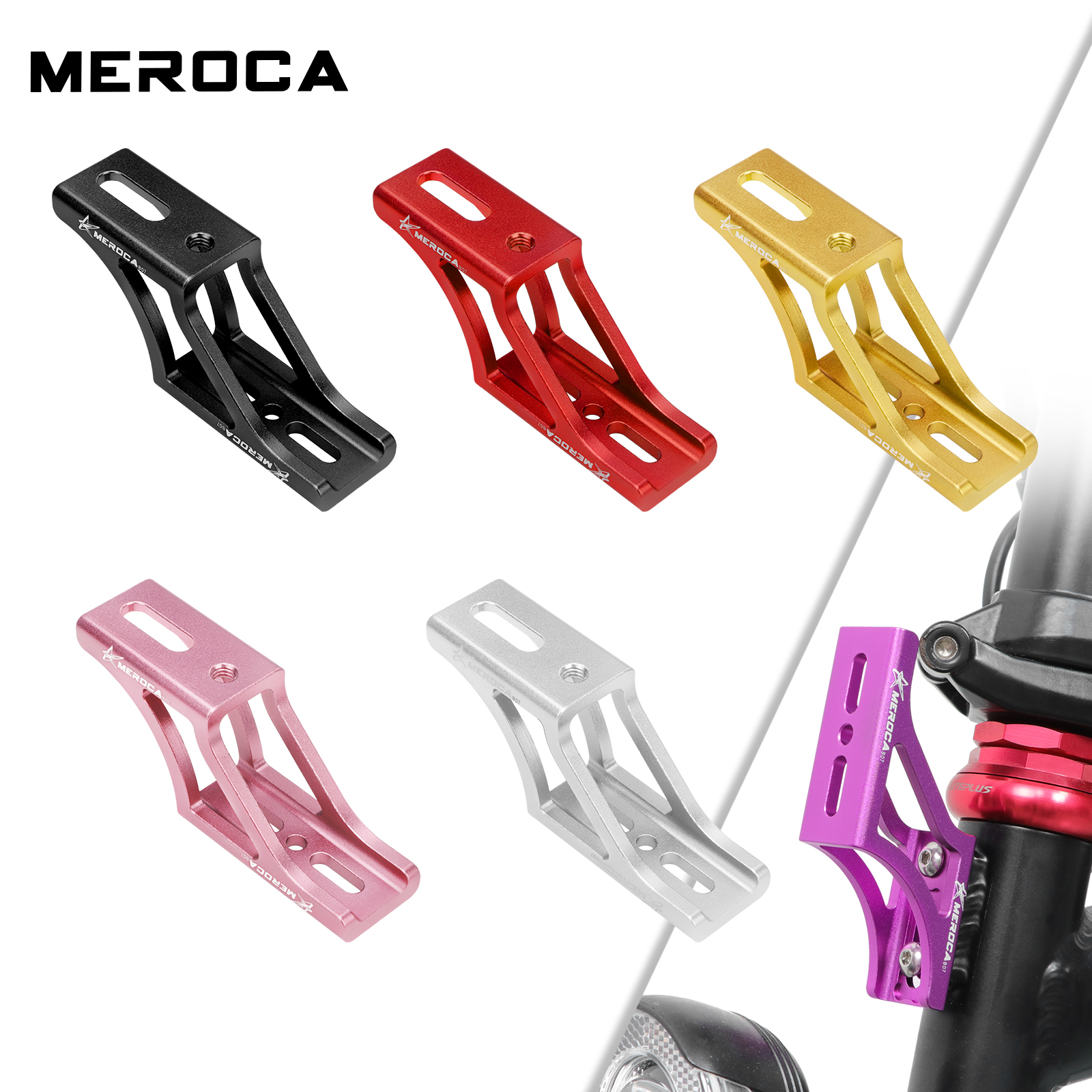 Meroca Folding Bicycle Front B - Cargo Rack Aluminum recension och pris