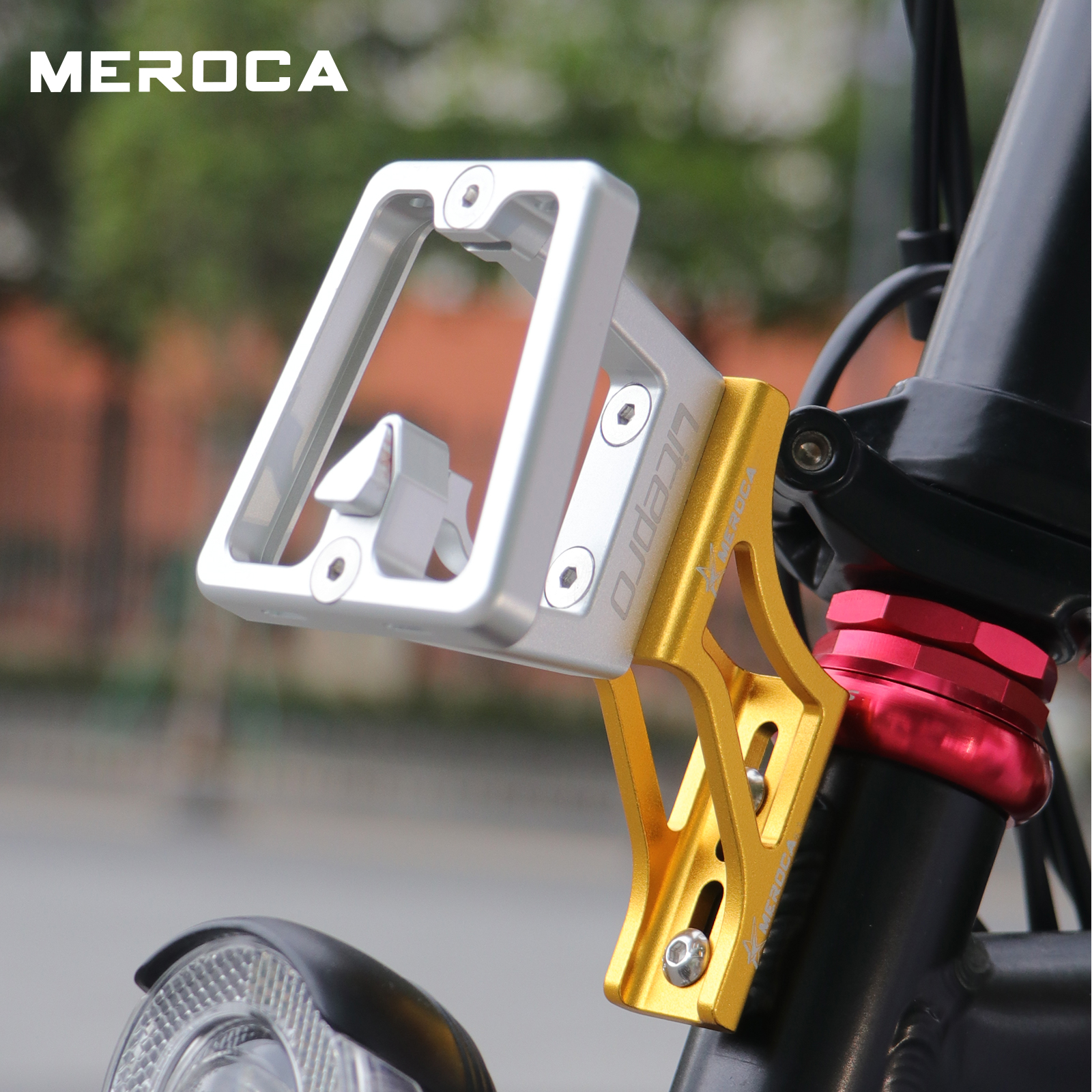 Meroca Folding Bicycle Front B - Cargo Rack Aluminum recension och pris