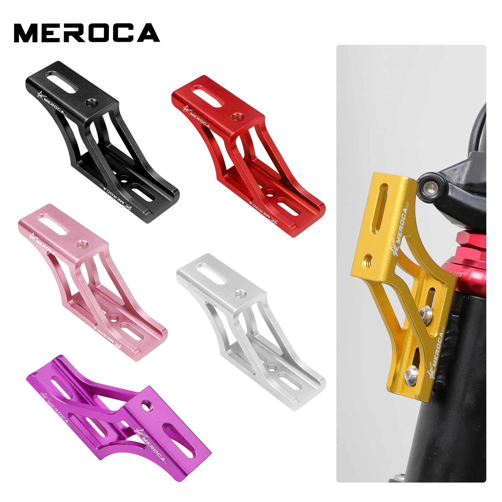Meroca Folding Bicycle Front B - Cargo Rack Aluminum recension och pris