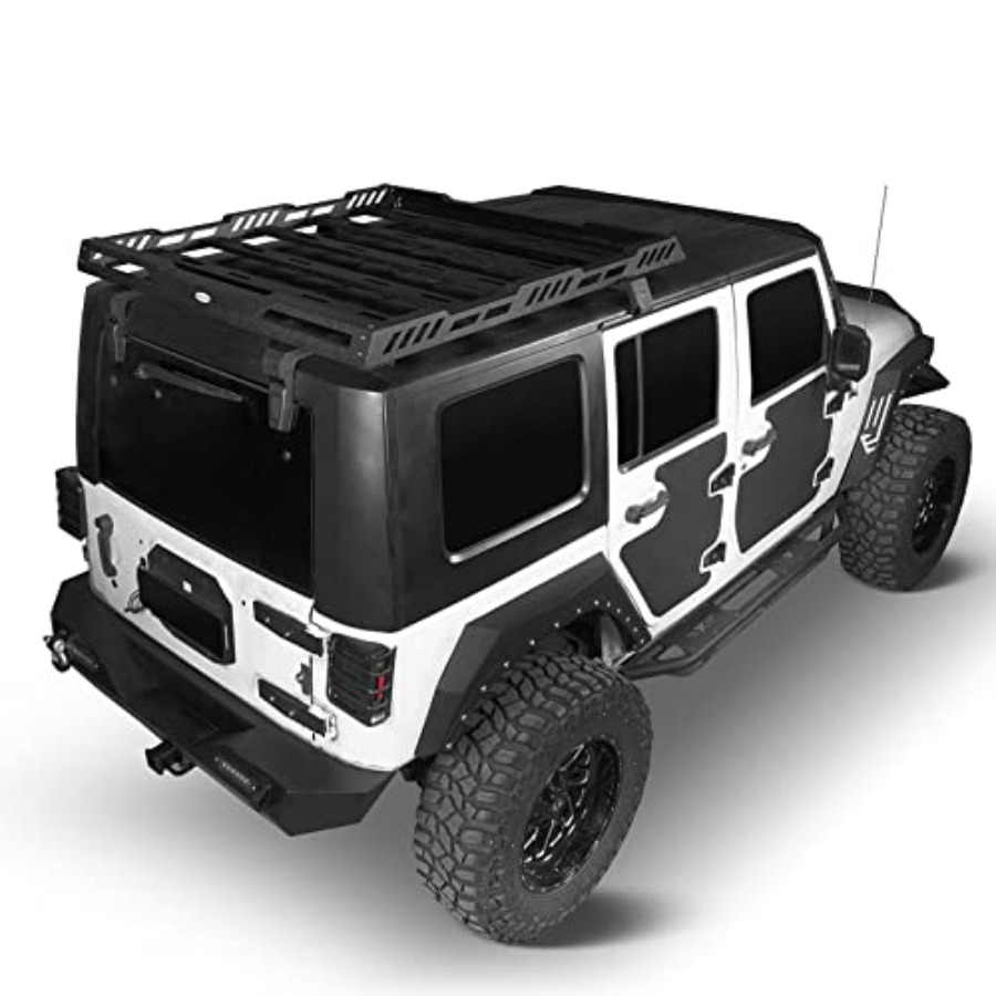 Wrangler JK Roof Rack Cargo Ba - Cargo Rack Aluminum recension och pris
