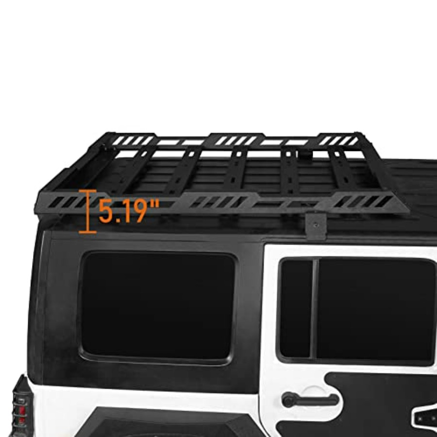 Wrangler JK Roof Rack Cargo Ba - Cargo Rack Aluminum recension och pris