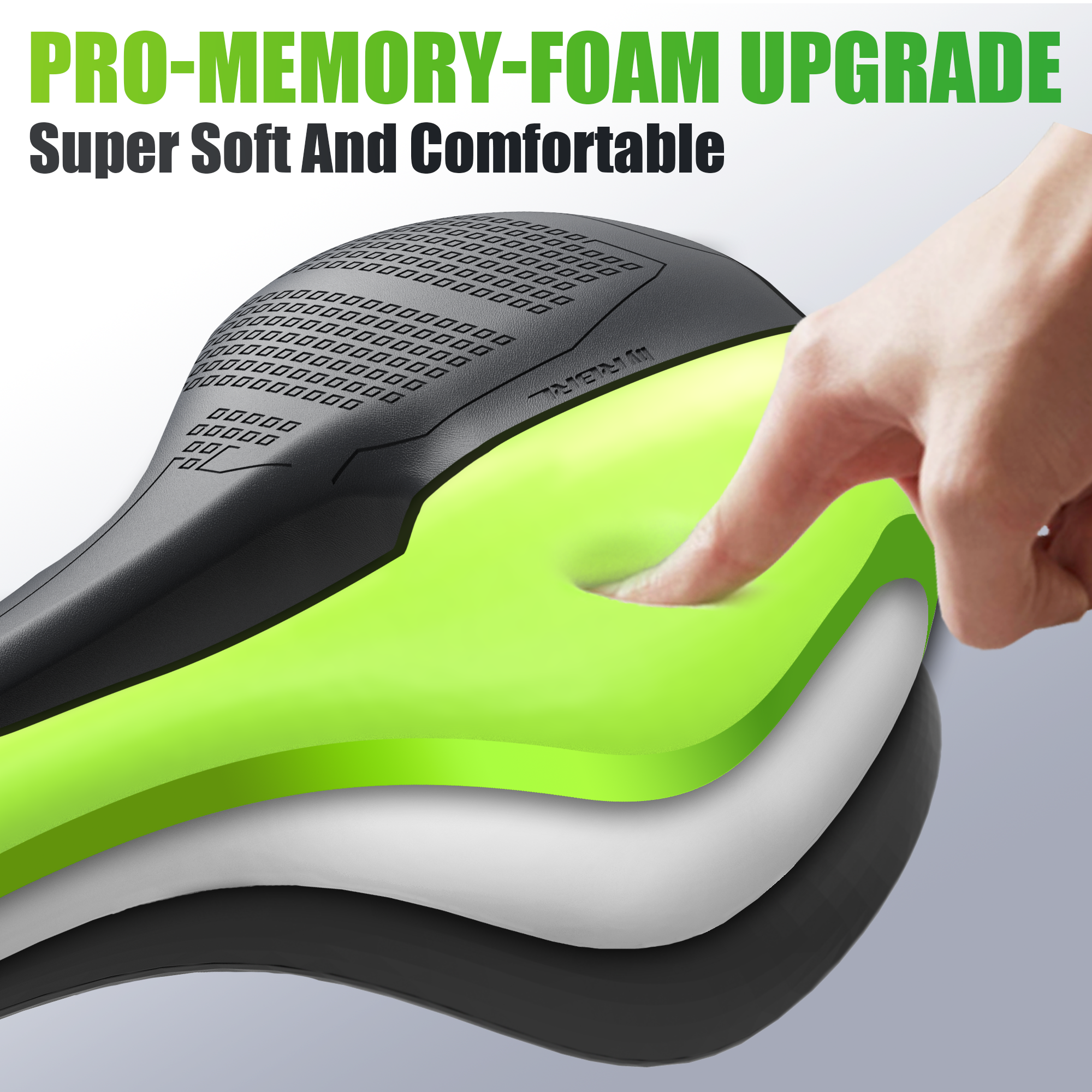 RBRL Bicycle Saddle Waterproof - Cycling In City recension och pris