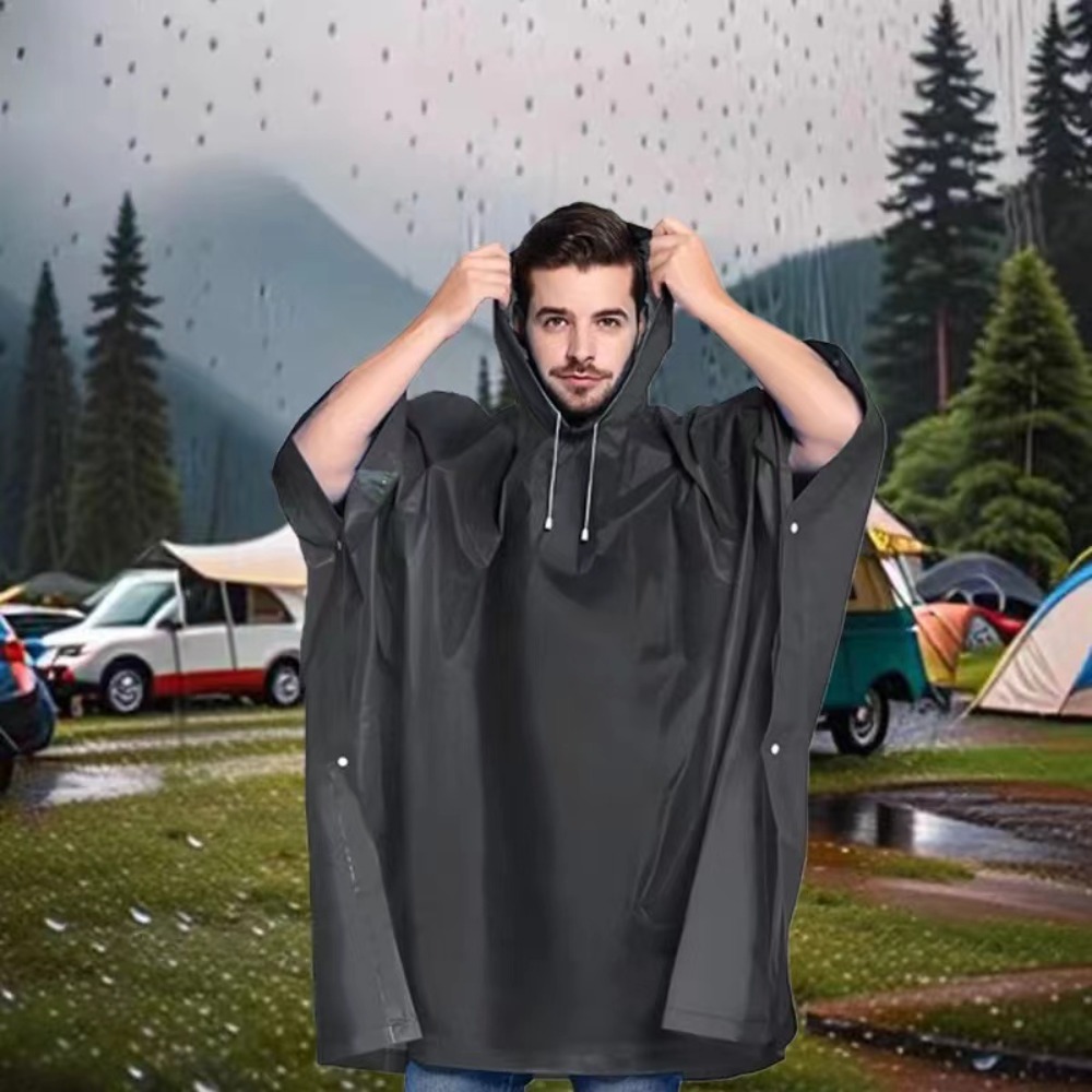 Waterproof Rain Poncho Lightwe - Cycling Rain Jacket Commute recension och pris
