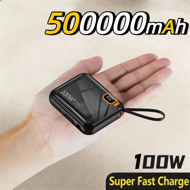 50000mAh Power Bank 100W Detac - Usb Charger Dynamo recension och pris