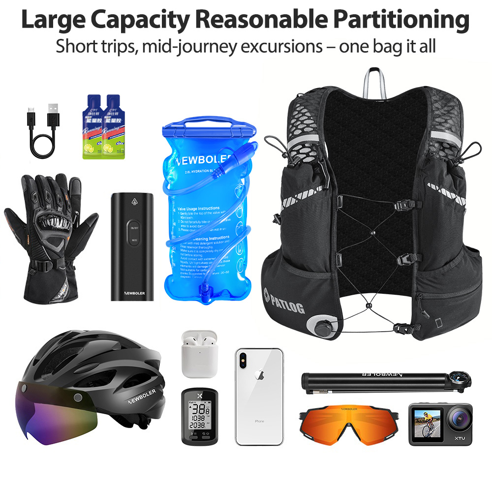 8L Breathable Hydration Vest T - Cycling Commute Backpack recension och pris